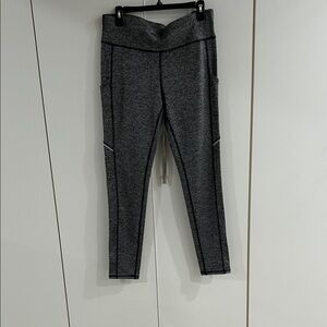 Xersion Gray Fitted Workout Leggings